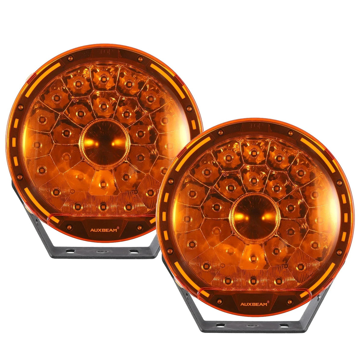 (2pcs/set) 9 INCH 270W 37776LM 360-PRO Series LED Driving Lights+Amber/Black Covers(Optional) for ATV UTV SIDE BY SIDE 4X4