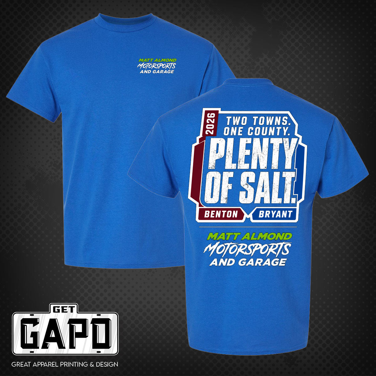 LIMITED EDITION — Bryant Blue — 2026 Plenty of Salt Tee