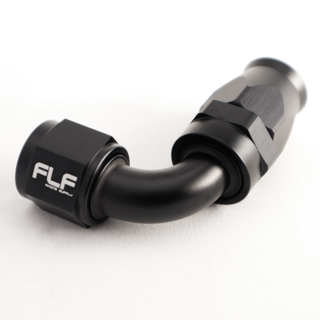 PTFE Hose End - 90 Degree AN