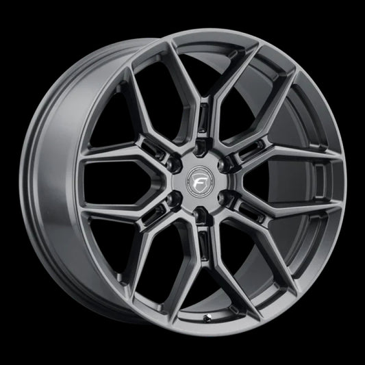 Forgestar X12 22x10 / 6x135 BP / ET30 / 6.68in BS Satin Anthracite Wheel