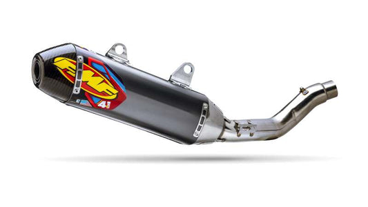 FMF Racing DUCATI DESMO450 MX EDX 26 ALUM FACTORY 4.1 RCT SLIP-ON MUFFLER W/R. CARBON CAP