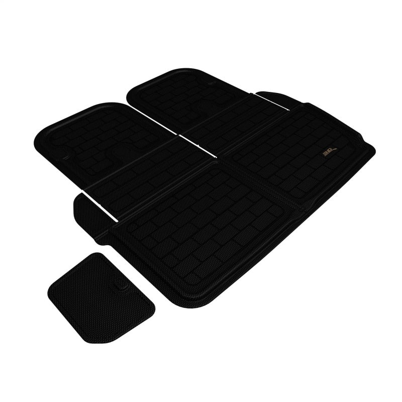 3D MAXpider 2026 Tesla Model X Kagu Integrated Seatback & Foldable Cargo Liner - Black (2pc)