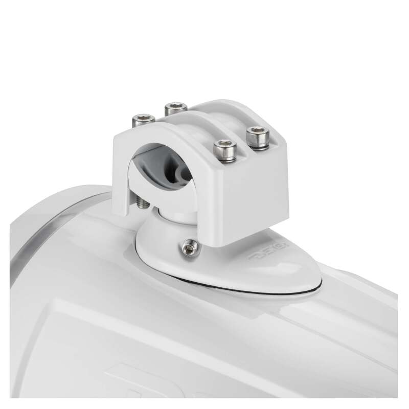 DS18 8in NXL-iQ Marine Tower Speaker with Digital LEDs Neodymium Magnet 1in Driver 350W 4Ohm White