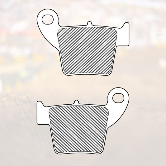 Renthal 02+ Honda/ 2020 TM Racing/ 11-12 Fantic Front/ Rear Works Brake Pads