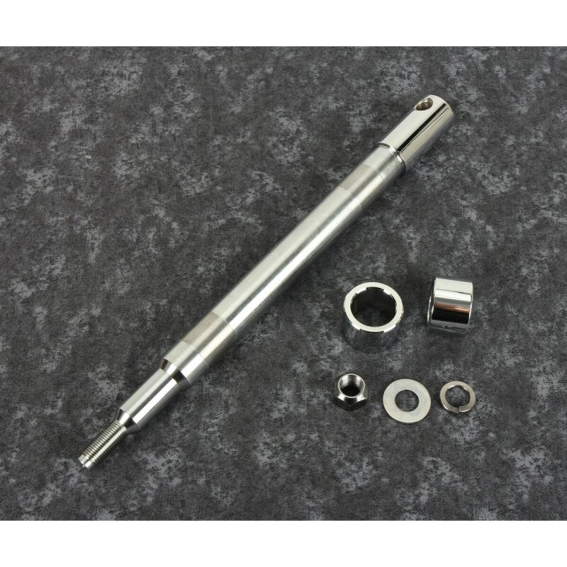 Bikers Choice 00-07 FLH FLT 1 Inch Front Axle Kit W/Hardware Replaces H-D 43364-00 11-13/16 Length