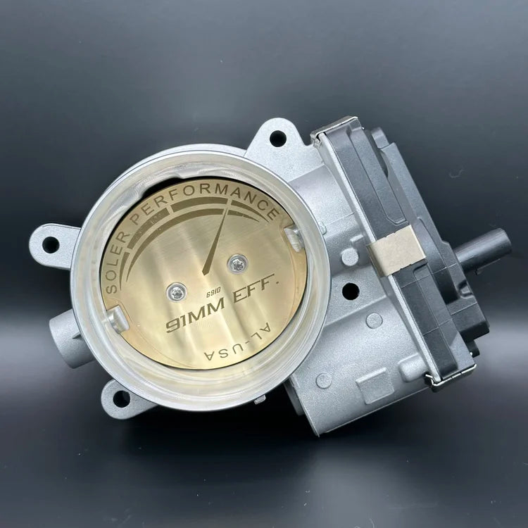 Soler Performance Ported 91MM Throttle Body For Ford Shelby GT350 & Gen 2 Coyote