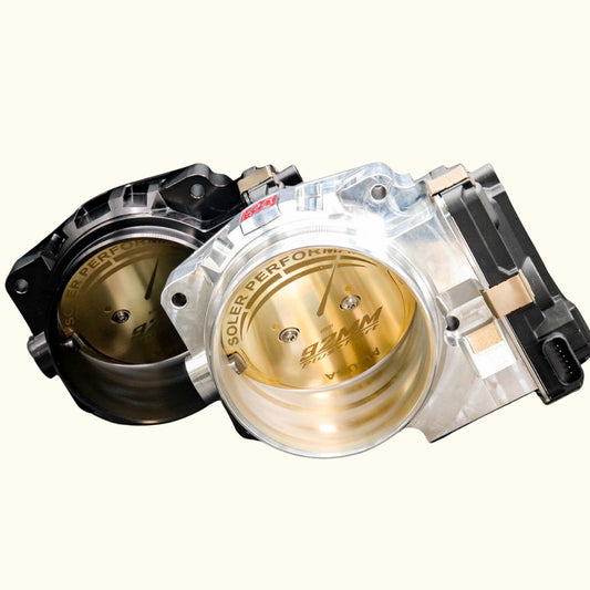 Soler Performance Premium Custom 92MM Billet Ported and Calibrated Throttle Bodies for C8 Z06, LT6 [2023+] SET OF 2