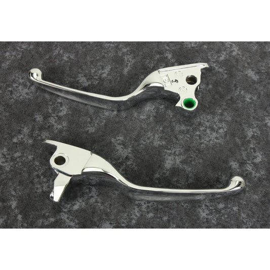 Bikers Choice 08-13 FLH FLT Chrome Lever Set Replaces H-D 38843-08
