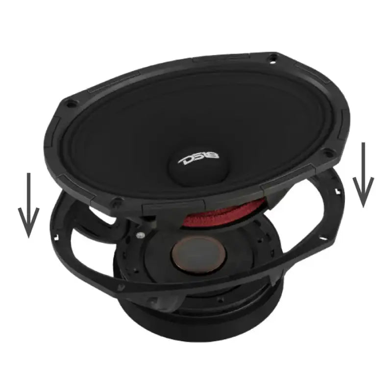 DS18 High-Sensitivity Mid-High Loudspeakers w/ Rotating Recone 6x9 101db 4ohm 95Hz-17kHz