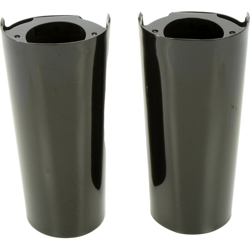 Bikers Choice 14-Up Touring Black +2 Inch Fork Tube Covers Pr