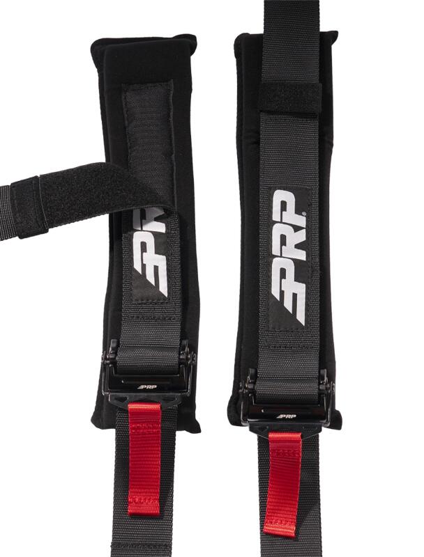 PRP 5 Point Cam-Lock Harness with 2in Shoulders and 3in Lap Belts SFI16.1- Black
